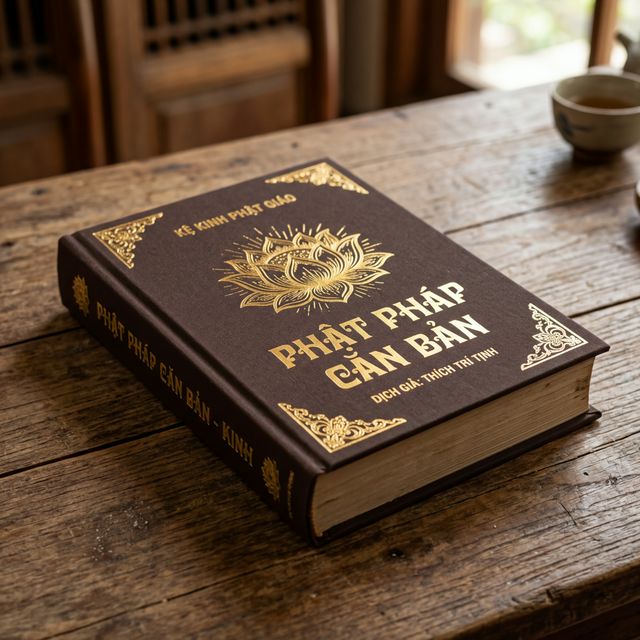 Bìa kinh Phật mạ vàng cao cấp
